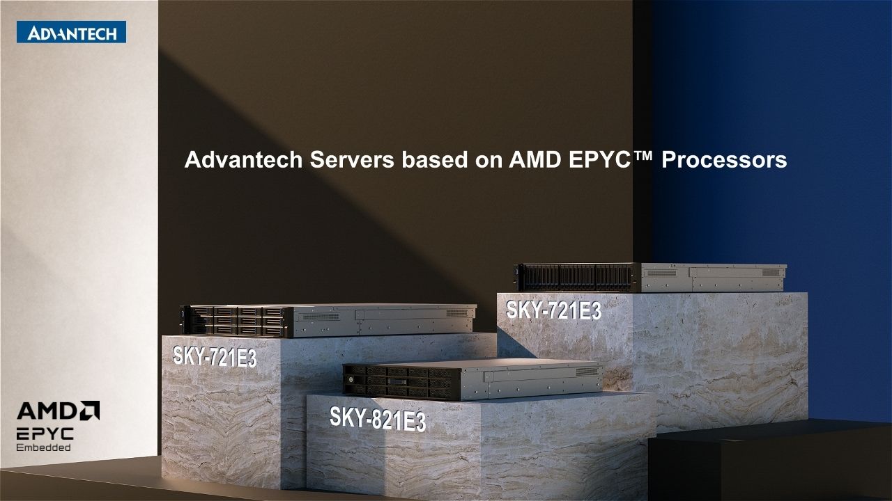 Advantech High-Performance Server based on AMD EPYC™ server processor family
